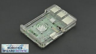 ABS Transparent Case for Raspberry Pi B2B3B3B Review [upl. by Natiha715]