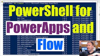 PowerShell for PowerApps and Flow [upl. by Konrad]