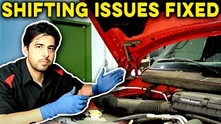 How to Fix an Automatic Transmission That Wont Shift  Replace Pressure Solenoid Fluid and Filter [upl. by Toomin]