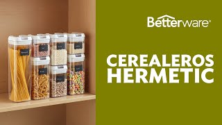 Cerealeros Hermetic Betterware [upl. by Ahsuat399]