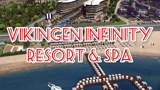 Vikingen Infinity Resort amp Spa ⭐️⭐️⭐️⭐️⭐️ Hotel Alanya Turkey’s views [upl. by Akemot16]