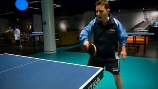 How to Do a Table Tennis Forehand Smash  Ping Pong [upl. by Watt]