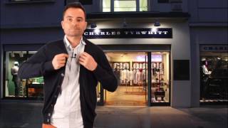 Charles Tyrwhitt Merino Wool Cardigan [upl. by Rodger645]