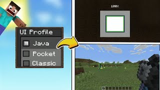 How to change MCPE to JAVA edition minecraft only in 1 mod 😍 [upl. by Follansbee127]