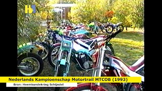 1993  Nederlands Kampioenschap Motortrail MTCOB Vlagheide 563 [upl. by Waldron180]