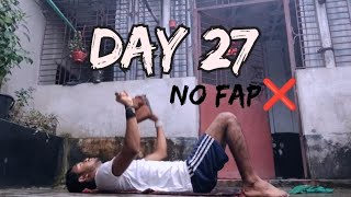 Day 27  Nofap Transformation [upl. by Damiani]