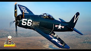 Grumman F8F Bearcat flight demonstration [upl. by Naesar]