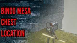 Star Wars Jedi Fallen Order Binog Mesa Chest Location  Bogano Collectible Guide [upl. by Wolfort730]