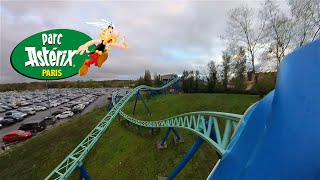 Parc Astérix  Pégase Express 4K POV [upl. by Burr]