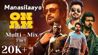 Manasilaayo Mashup Ft Matta  Jagathesh Mallaiya  Onam Special 2024  Multi  Mix  Vettaiyan [upl. by Eednarb998]