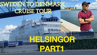 How to travel to Helsingor from Sweden How to travel by ferries to Denmark Helsingor Part1 [upl. by Olav]