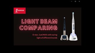 🍀Light beam comparison🍀 between Ostariled MAX and other brands of curinglight [upl. by Eiser]