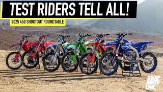 Test Riders Discuss the 2025 450 MX Bikes  6D Helmets Midweek Podcast [upl. by Perlman973]