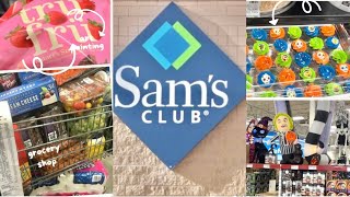 800 SAMS CLUB FALL GROCERY HAUL 🛒 WITH PRICES [upl. by Dori380]