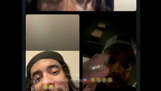 Guy that spit on Jaro City Lil Mikey goes live with Fyb Monte and Mbam Lil Flip ‼️Must See‼️ Viral [upl. by Marys]