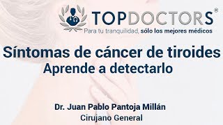 ¿Cómo detectar el cáncer de tiroides Conoce sus síntomas [upl. by Leyameg795]