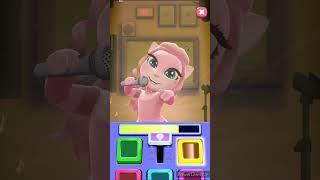 My Talking Angela 2  My Little Pony Pinkie Pie  Singer Alan Walker amp Faded [upl. by Ryun]