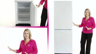 One minute on the Hotpoint RF175WP gross capacity fridge freezer [upl. by Arikehs]