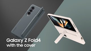 Galaxy Z Fold4 Introducing Galaxy Z Fold4 Cases ǀ Samsung [upl. by Nessaj]