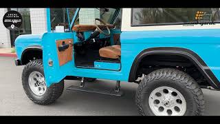 CoyotePowered 1977 Ford Bronco Walk Around [upl. by Dnaleel]