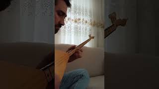 Şu Dağlarda Kar Olsaydım  Ders Videosu Kanalımızda Müslüm Gürses saz türküler müzik [upl. by Ladd]