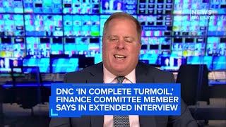 DNC in complete turmoil finance committee member says in extended interview  NewsNation [upl. by Manvil908]