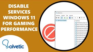 DISABLE SERVICES WINDOWS 11 for Gaming Performance [upl. by Gervais]