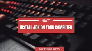 How to install JDK on your computer [upl. by Jerome]