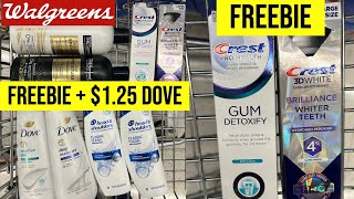 Walgreens 125 DOVE  MANY FREEBIES RUN [upl. by Nero]