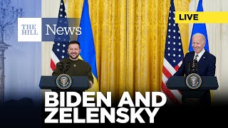 WATCH LIVE Biden and Zelensky Hold Press Conference [upl. by Colp370]