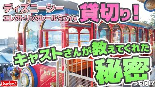 TDSエレクトリックレールウェイを貸し切り！ 休止期間中の撮影サービス＆キャストさんの車両解説 [upl. by Enuj]