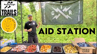 Final Aid Station  The Fox Way X Guildford Trail Runners RunThroughTrails [upl. by Guibert]