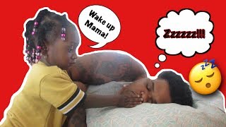 NOT WAKING UP PRANK ON BABY AVA  CUTEST VIDEO EVER [upl. by Adahs]