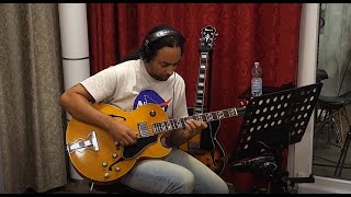 Bright Size Life  Live in Studio with GIBSON ES 175 used by PAT METHENY [upl. by Yuht]