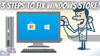 Microsoft Store does not work  Clear Windows Store Cache in 3 Easy Steps [upl. by Ennovyahs]