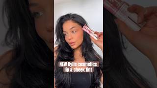 Trying Kylie Cosmetics LIP amp CHEEK Tint👀🩷 You need this youtubeshorts newmakeup [upl. by Delorenzo]