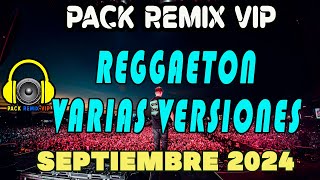 reggaeton versiones actual remixes septiembre 2024 [upl. by Bagger244]