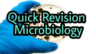 Quick Revision Microbiology  MisMedicine [upl. by Nannahs]