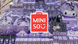 SANRIO SHOPPING AT MINISO  late night window shopping minisoofficial [upl. by Niarbo]