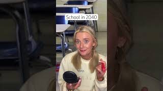 School in 2040 be like 2040 comedyshorts comedyvideo funny names [upl. by Nnep]