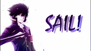 Nightcore  Awolnation  Sail Lyrics [upl. by Mirilla]