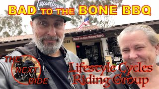 Bad to the Bone BBQ with Lifestyle Cycles Riding Group Harley Davidson Road Glide 062 [upl. by Leela]