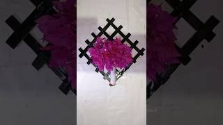 quotDIY Bougainvillea Flower Wall Decor  Easy Craft Ideasquotshort reelyoutubeshort diycrafts viral [upl. by Dillie]