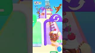 Ice cream Rush 3d  lvl 124 ❤️🔥 icecream gameplay shorts [upl. by Icak]