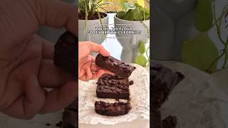 No Oil No Flour Gooey Brownies for Kids recipe shorts [upl. by Anaibaf]