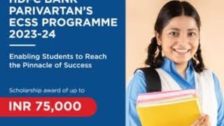 HDFC Bank scholarship 20242025 scholarship school college india [upl. by Cos]