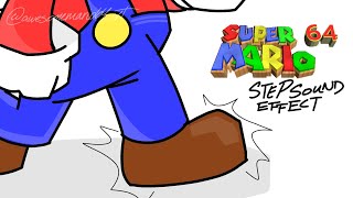 Super Mario 64 Step Sound Effect [upl. by Alak305]