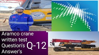 Q12 of 102 Aramco crane written test Questions Answers for more info msg in comment boxviral [upl. by Mccarthy]