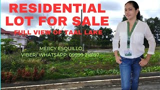 LOT FOR SALE IN TAGAYTAY WITH FULL VIEW OF TAAL PHP 65M [upl. by Tiana]