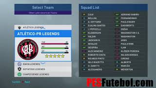 PES 2019 Classic Legends [upl. by Anaynek]